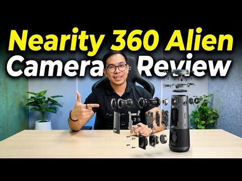 Nearity 360 Alien Full Review: The All-In-One Conference Camera That Changed My Meetings #nearity360