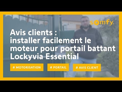 Lockyvia Essential swing gate motor: test and customer review by Sébastien | Somfy