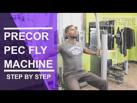 HOW TO: Precor Pec Fly Machine (Step by Step)