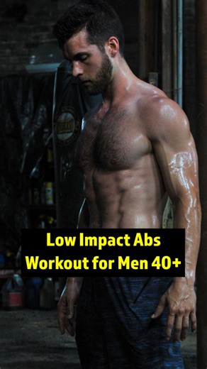 1K views · 240 reactions | Low Impact Abs Workout for Men Over 40!...