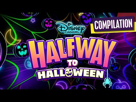 Halfway to Halloween! 🎃 | Compilation | ‪@disneychannelanimation‬