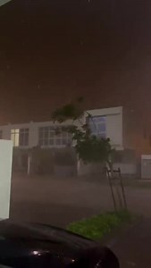 WATCH: Rainstorm lashes Dubai's desert community Damac Hills 2 (Akoya Oxygen) 🎥: Storm Center / Twitter CLICK here to read more about the latest UAE rain updates: https://www.khaleejtimes.com/uae/weather/uae-rains-live-road-closures-weekend-weather-forecast-all-you-need-to-know | Khaleej Times