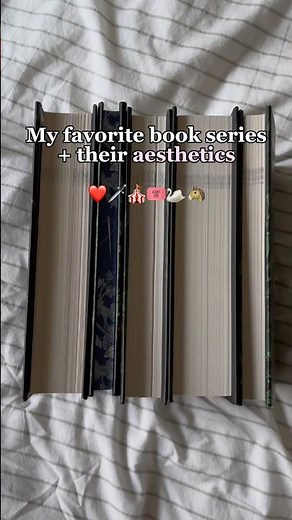 My favorite books + their aesthetics