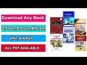 Download Books Free for All Pharmacy Students | Best App for Pharma Books