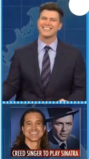 Creed Singer to Play Sinatra #funny #snl #Shorts