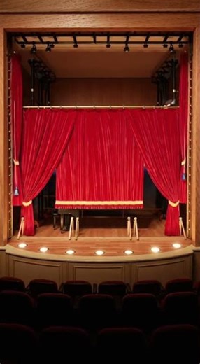 Miniature Theater Builds Itself in Time Lapse