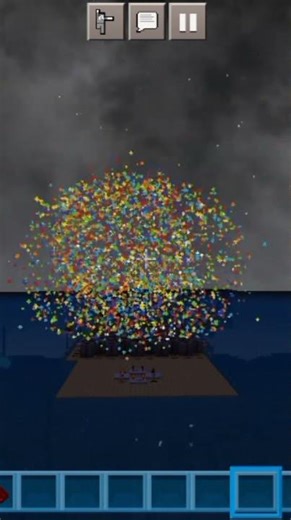 Minecraft fireworks show new year #minecraft#fireworksshow#newyear