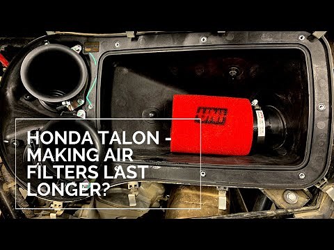 Honda Talon - Air Filter Prefilter | Make Filters Last Longer?