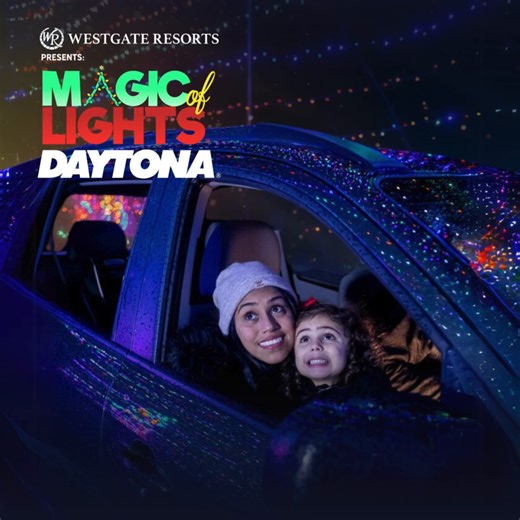 Celebrate the holiday season with us at the Magic of Lights at DAYTONA🎄 BUY NOW ➡️ https://nas.cr/49I76Se | Daytona International Speedway