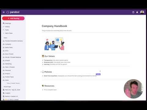 2025 Parabol Pages & Insights Demo