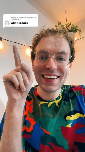 16 reactions | Talking about what AAC is— as I love AAC awareness.  #aac #aacawareness | Fighting for my Voice: My life with Verbal Apraxia | Facebook