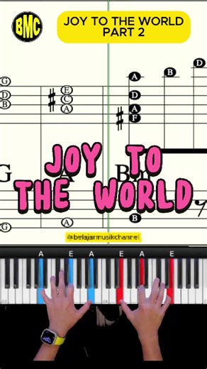SHEET READY ya!🎹 #joytotheworld • piano by 🎹 @yehezkielharry • #belajarmusikchannel #belajarmusikonline #sheetready #musicsheet