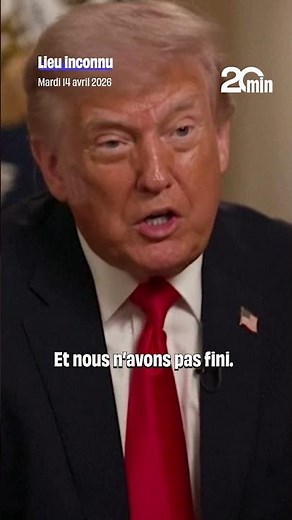 Trump again declares that the war in Iran is "almost over".