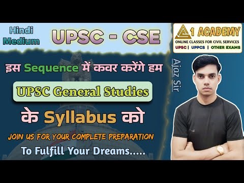 UPSC Syllabus Covering Session | How To Cover UPSC General Studies Syllabus | Ajaz Sir | UPSC