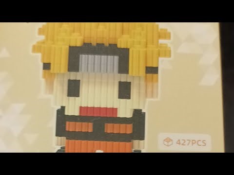 menyusun karakter nano bricks naruto di film naruto