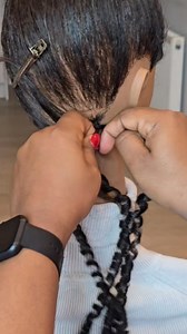 2.1M views · 15K reactions | Easy way to braid:- #braiding #tutobraids #hairforwomen #boxbraids #hairstyle | MJ beauty | Facebook