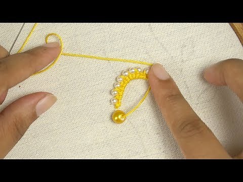 Modern Hand Embroidery Stitches for Beginners: Beaded Embroidery Designs