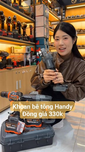 #máy khoan bê tông #Handypro xả kho giá rẻ Đồng giá 330K tất cả các dòng máy. Miễn ship toàn quốc 👇👇👇 Anh chị nhanh tay đặt hàng bên dưới nhé 👇 | Tiện ích Xanh