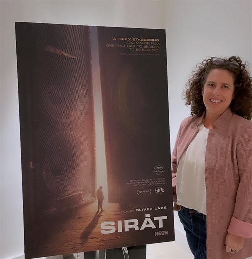 Sarah Katzman on Instagram: "Sirāt is an incredible film by Oliver Laxe that is so intense and beautifully shot. Reminded me very much of my Pitzer days! @nadia.acimi did a brilliant job casting. Sergi Lopez, Stefania Gadda. @jadeoukid @toninjanvier @brunonunezarjona Joshua Liam Henderson and Richard “Bigui” Bellamy were just incredible. Xavier Front captured the music perfectly. @neonrated #sirat #oliverlaxe #movies #rave #party"