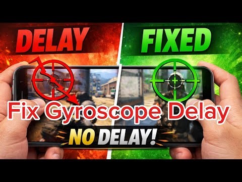 Your gyroscope is delayed? Do this now (PUBG Mobile Fix) 2026 @awpubgm-9