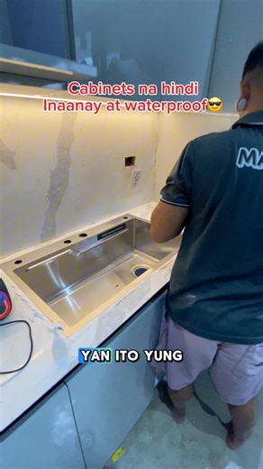 63K views · 830 reactions | PVC CABINETS HINDI INAANAY, water proof at fire retardant, Valenzuela projects #maestrowoodworks #kitchencabinets #cabinet #TEAMMAESTRO #cabinets | Renan Estonilo Sabit | Facebook