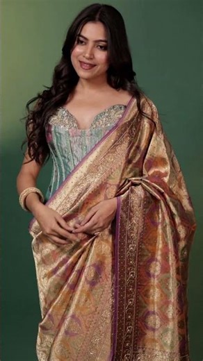 Saree | Saree style | Wedding party saree |