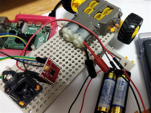 Raspberry Pi and DRV8833 Test