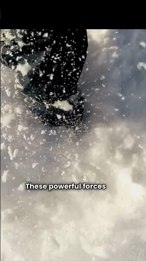 What is an Avalanche? Causes, Facts & Explanation in 1 Minute #shorts #naturaldisasters #science