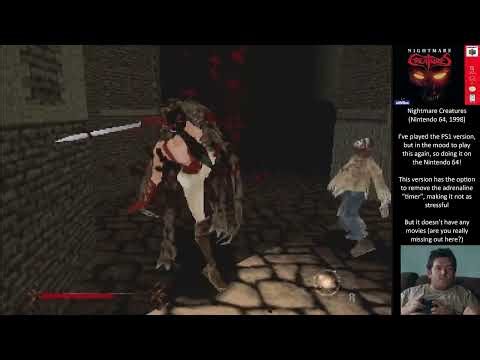 Nightmare Creatures (N64) - Full Playthrough (Nadia)