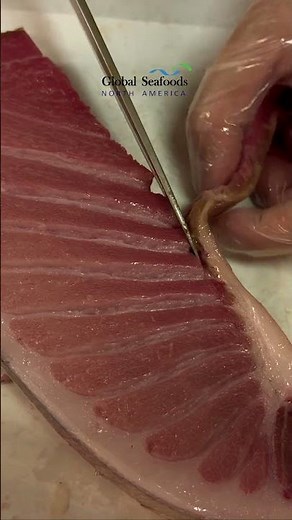Dry-Aged Bluefin Tuna Breakdown | How a Sushi Chef Prepares Tuna for Sashimi & Nigiri