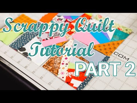Scrappy Quilt Tutorial Part 2: Serger Edition!