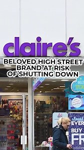 A beloved high street brand is at risk of shutting down. Claire's Accessories UK has submitted a Notice of Intention to Appoint Administrators, placing 281 shops throughout Britain and Ireland in jeopardy. #Claires #UKNews #Britain #GBNews | GB News