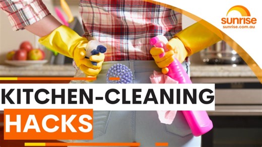 Kitchen cleaning hacks