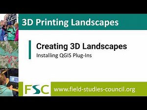 3D printing Landscapes - Installing QGIS Plugins