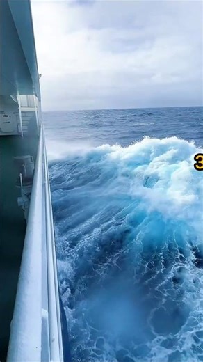 30 Seconds in the Drake Passage | Rough Sea Immersive Experience 🌊🚢 #drakepassage #shorts #roughsea
