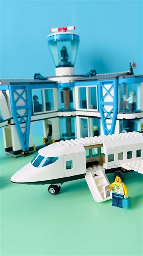 LEGO City Airport Airplane Set 60502