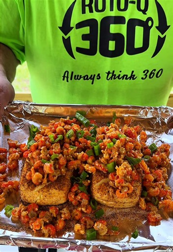 Smoked Cream Cheese Recipe with Crawfish Tails