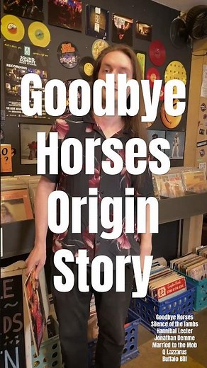 Did you know? Goodbye Horses origin story #recordcollection #hanniballecter #silenceofthelambs