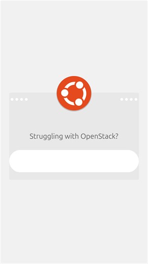 🚧 Struggling with OpenStack? 🚧 OpenStack is one of the world's leading open source cloud platforms, but its complexity can be a barrier. Installation issues, too many design options, and dedicated hardware requirements can overwhelm even the most experienced teams. ✅ The Solution: Canonical OpenStack Canonical OpenStack simplifies OpenStack deployment for anyone, offering a solution that’s up and running in under 20 minutes on your workstation or in production. Key Benefits: 🔸 Simple installa