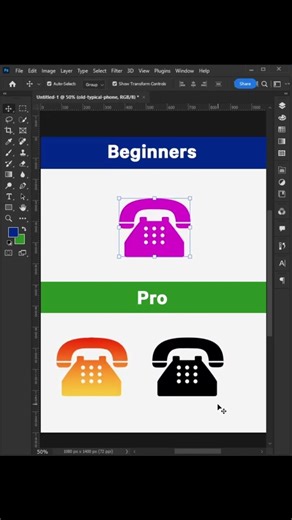 "Beginner Vs Pro" How to use Png File? | Adobe Photoshop