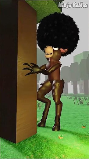 Deer get new hair roblox#shorts