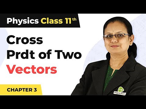 Vector Product or Cross Product of Two Vectors - Motion in a Plane | Class 11 Physics