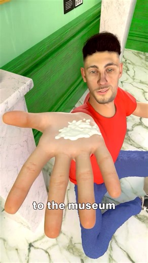 He Superglued His Hand To A Museum 😳 | Rom