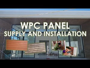 HOW TO INSTALL WPC PANEL (EXTERIOR)