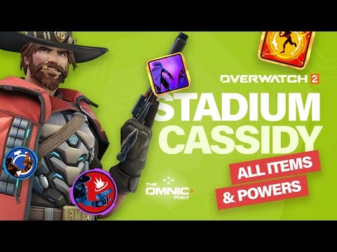 What Are The BEST Cassidy Items in OVERWATCH 2 Stadium?