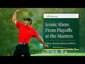 Iconic Shots From Playoffs at the Masters | Palmer, Woods, Watson And More