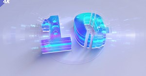 Countdown Elegance Logo Reveal