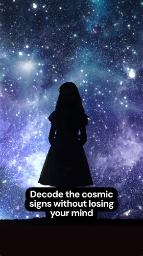 Metaphysical, Spiritual Awakenings and Expanded Consciousness on Instagram: "Ever catch a cosmic sign and wonder, "Wait, was that real or just my imagination?" Spotting subtle cosmic nudges without spiraling can feel like decoding alien messages while juggling flaming swords. Here's a playful roadmap to help you tune in without losing your cool: • Notice the little repeat signals — a song, a phrase, a number popping up like it's stalking you. • Trust your gut's first hit before your brain throws