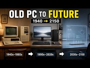 PCs Through Time | 1940–2150 Past, Present & Future
