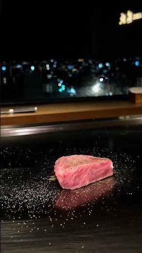 TEPPANYAKI ŌUSAKA | Omi Beef Striploin in Osaka 🇯🇵🔥